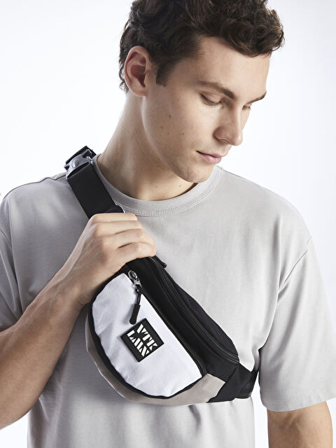 LCW ACCESSORIES Baskılı Erkek Göğüs Çantası - S40850Z8-QSD