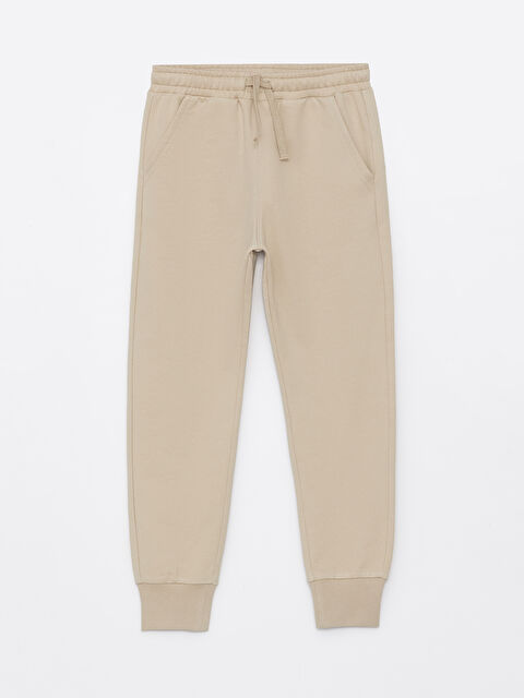 LCW Kids Beli Lastikli Basic Erkek Çocuk Jogger Eşofman Altı - S40863Z4-FHL