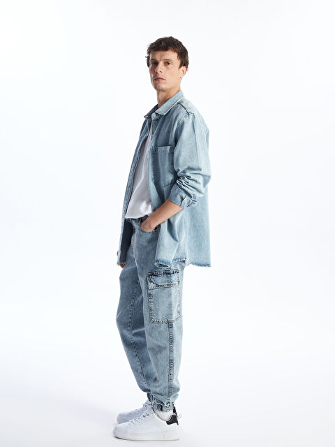 LCW Jeans 780 Jogger Erkek Kargo Jean Pantolon