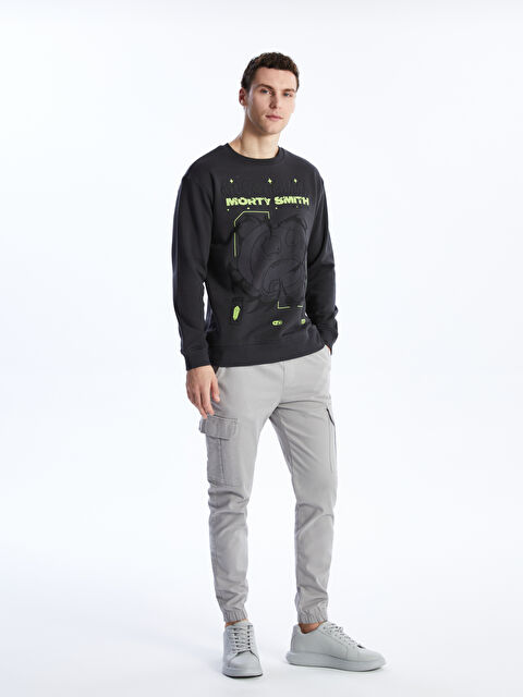 XSIDE Slim Fit Twill Men's Cargo Trousers - S41004Z8-S7Y