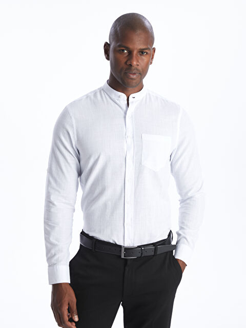 LCWAIKIKI Classic Regular Fit Long Sleeve Men's Shirt - S41072Z8-Q6K