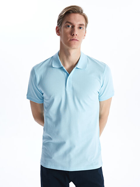 LCWAIKIKI Classic Polo Neck Short Sleeve Pique Men's T-Shirt - S41101Z8-L8A