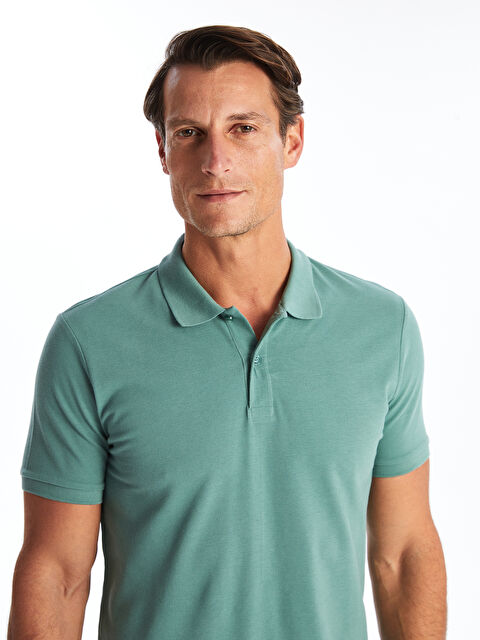 LCWAIKIKI Classic Polo Yaka Kısa Kollu Pike Erkek Tişört