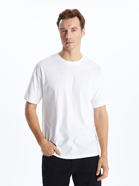 LCWAIKIKI Classic Crew Neck Jersey Men's T-Shirt - S41114Z8-Q6K