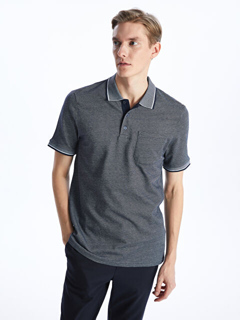 LCWAIKIKI Classic Polo Yaka Kısa Kollu Erkek Tişört - S41133Z8-MLC