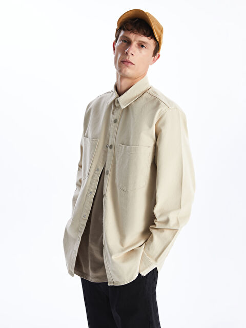 LCW Jeans Standart Kalıp Erkek Jean Ceket - S41308Z8-VG3