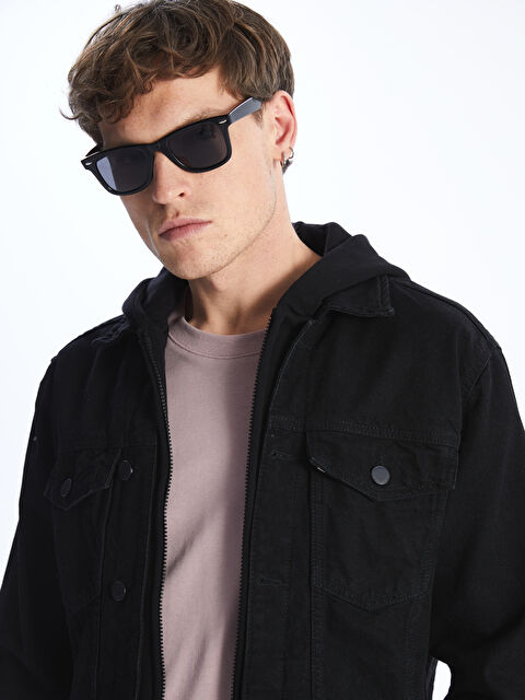 LCW Jeans Standart Kalıp Erkek Jean Ceket - S41312Z8-326