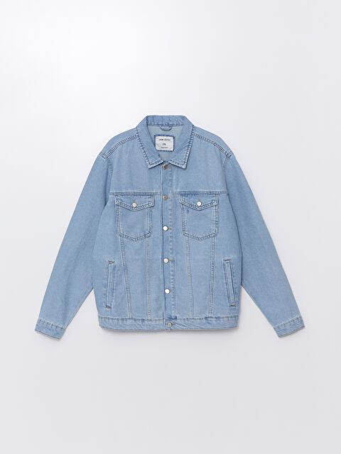 LCW Jeans Standart Kalıp Erkek Jean Ceket - S41313Z8-311