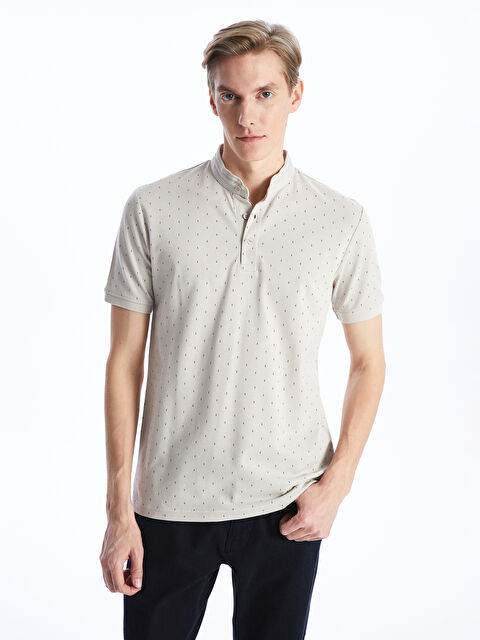 LCWAIKIKI Classic Hakim Yaka Pike Erkek Tişört - S41406Z8-QMG