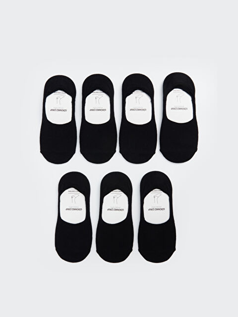 LCW ACCESSORIES Düz Erkek Babet Çorap 7'li - S41486Z8-HEG