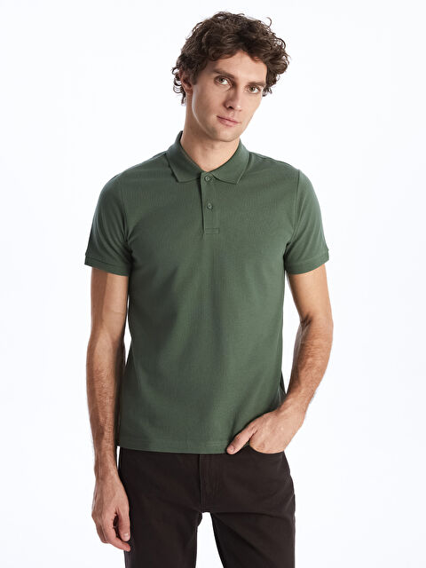 LCWAIKIKI Classic Polo Neck Short Sleeve Pique Men's T-Shirt - S41699Z8-P9S