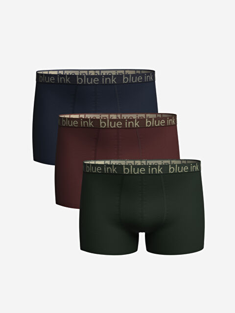 LC WAIKIKI Standart Kalıp Pamuklu Esnek Erkek Boxer 3'lü