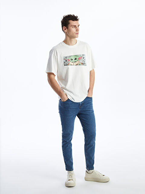 XSIDE 730 جینزی قاچی گیزەر بۆ پیاوان - S41842Z8-H45