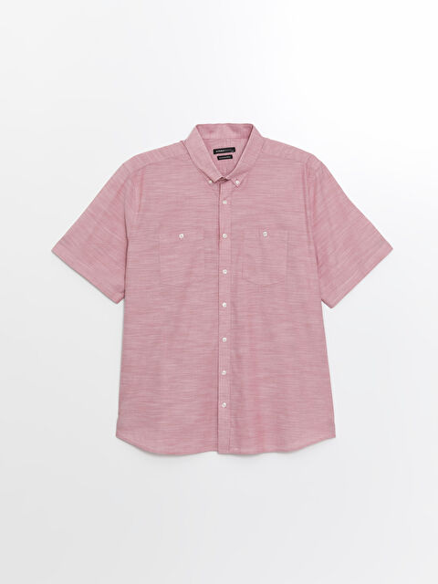 LCWAIKIKI Classic Regular Fit Kısa Kollu Erkek Gömlek - S41954Z8-E4G