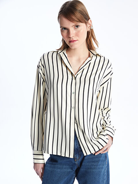 LCW Vision Žena CRNA Košulja - S42116Z8-LEG