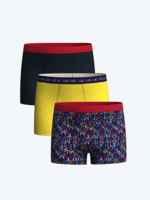 LCW Kids Printed Boys' Boxer Trunks 3-Pack - S42291Z4-LSJ