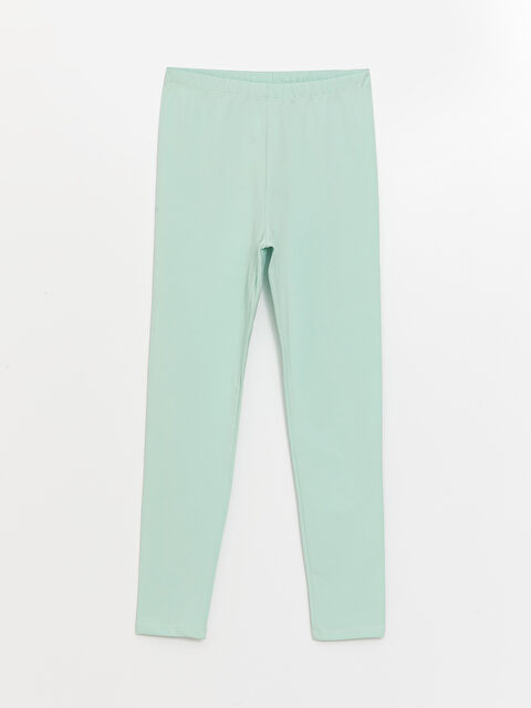 LCW Kids Beli Lastikli Basic Kız Çocuk Tayt - S42374Z4-FX9