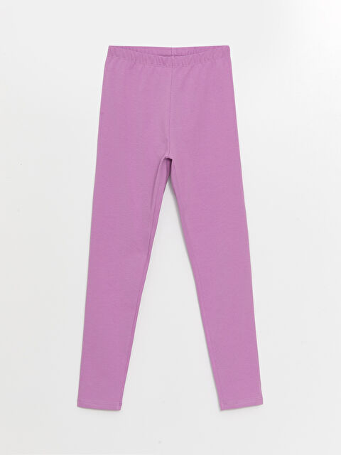 LCW Kids Beli Lastikli Basic Kız Çocuk Tayt - S42374Z4-YNL