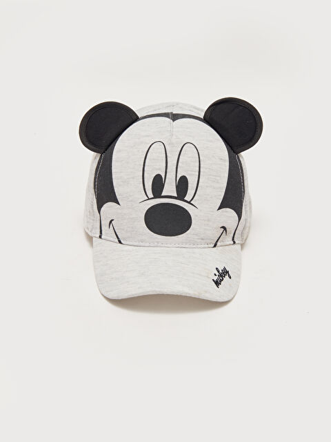 LCW baby Mickey Mouse Basskılı Erkek Bebek Kep Şapka - S42428Z1-847
