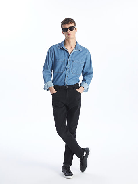 LCW Jeans 730 Havuç Kalıp Erkek Jean Pantolon - S42456Z8-326