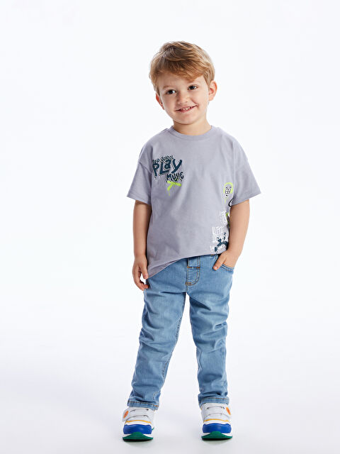 LCW Kids Adjustable Waist Baby Boys' Jeans - S42484Z1-311