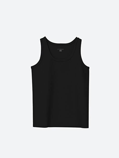 LCW Kids Bisiklet Yaka Basic Erkek Çocuk Atlet 5'li - S42529Z4-CVL