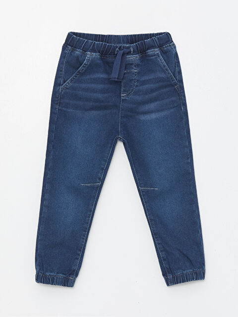 LCW Kids Beli Lastikli Basic Erkek Bebek Jean Pantolon - S42696Z1-H45
