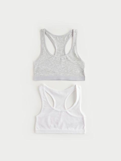 LCW Kids U Neck Girl's Bustier 2-Pack - S42766Z4-Q6K