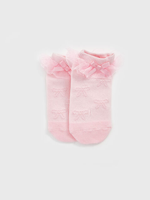 LCW baby Kız Bebek Patik Çorap - S43038Z1-FDK