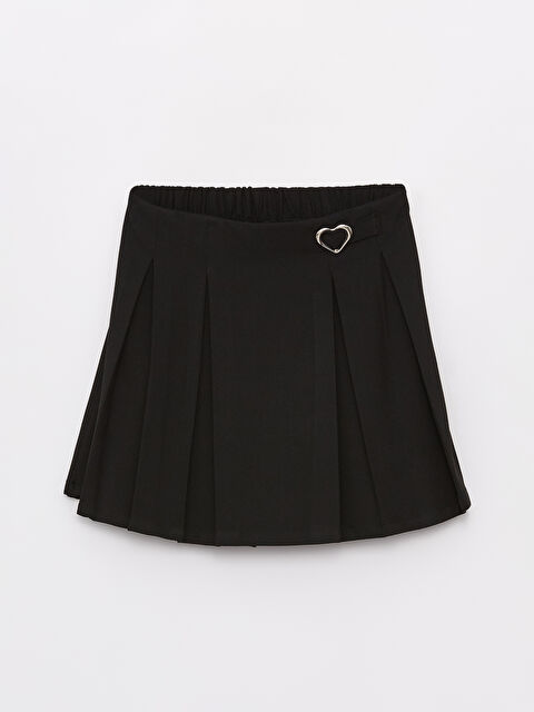 LCW Kids Beli Lastikli Kız Çocuk Şort Etek - S43084Z4-CVL