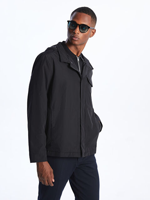 LCW Vision Muškarac CRNA Kišni kaput - S43090Z8-CVL