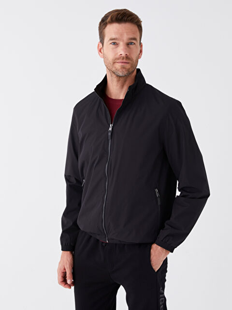 LCWAIKIKI Classic Standart Kalıp Dik Yaka Erkek Mont - S43519Z8-CVL