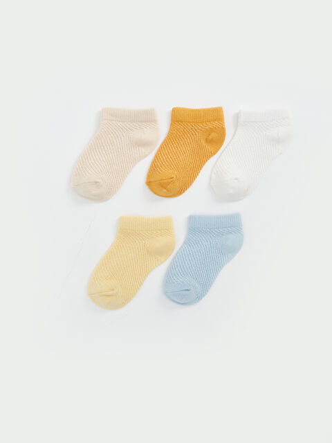 LCW baby Базові шкарпетки-черевички для хлопчиків 5 упаковок - S43549Z1-FPT
