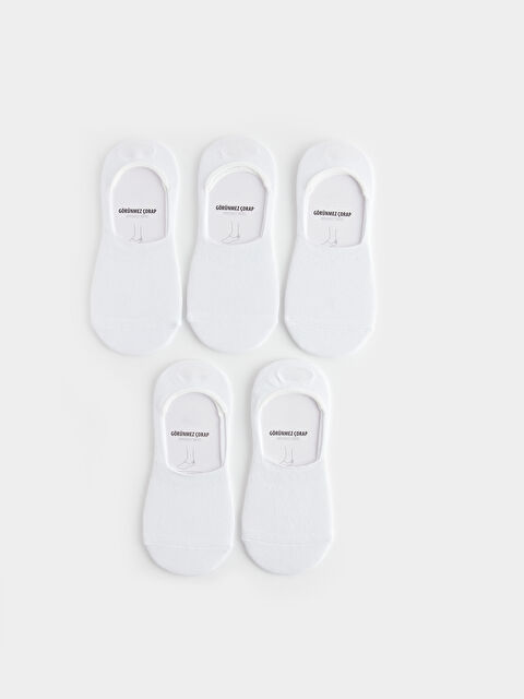 LCW ACCESSORIES Bambu Erkek Babet Çorap 5'li - S43818Z8-J5E