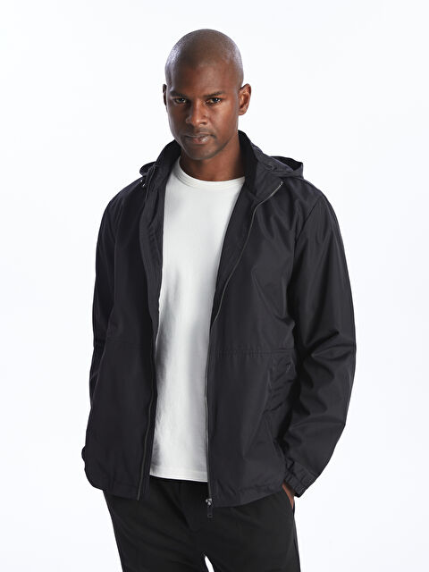 SOUTHBLUE معطف للرجال بغطاء للرأس بقصة عادية - S43868Z8-CVL