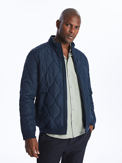 SOUTHBLUE Standart Kalıp Dik Yaka Erkek Şişme Mont - S43870Z8-RFH