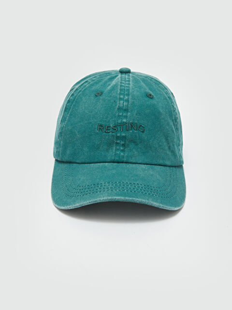 XSIDE Yazı Nakışlı Erkek Kep Şapka - S44742Z8-SW0