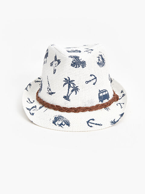 LCW ACCESSORIES Baskılı Erkek Çocuk Fötr Şapka - S44831Z4-J5E