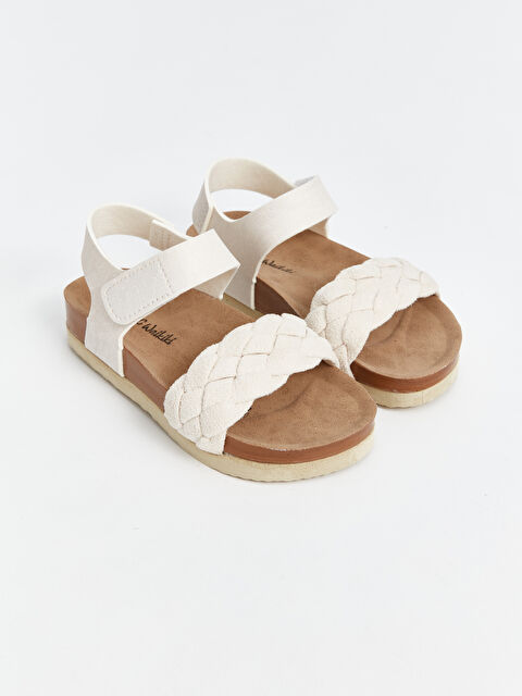LCW STEPS Cross-Banded Girls Sandals