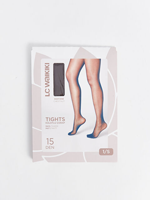 LCW DREAM 15 Denye Mat Kadın Külotlu Çorap - S44935Z8-PRY