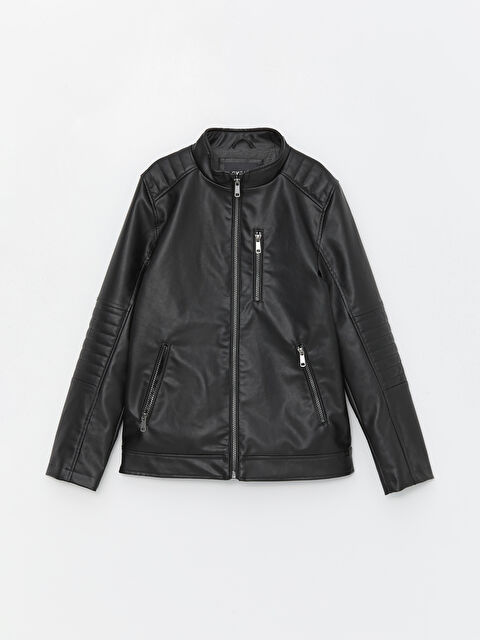 LCW Kids Пальто из искусственной кожи - S45034Z4-CVL