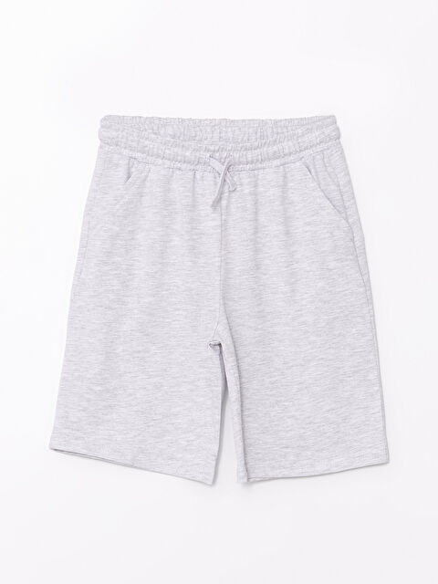LCW Kids Elasticated Waist Basic Boys' Shorts - S45038Z4-LAK