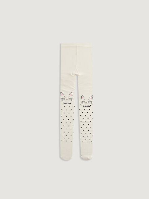 LCW Kids Patterned Girls' Tights - S45149Z4-EEW