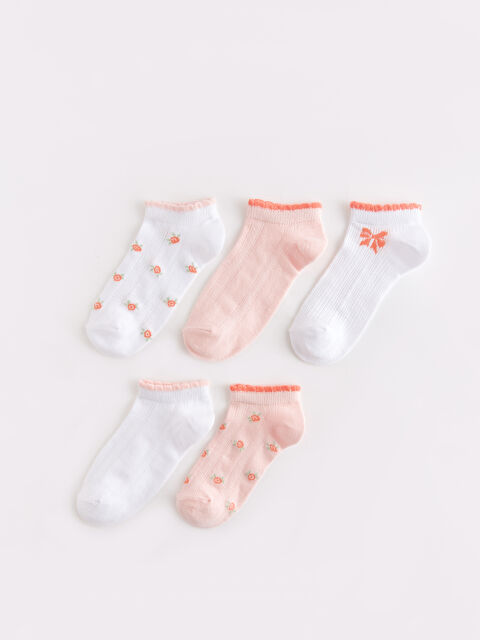 LCW Kids Chaussettes d'entraînement À motifs pour Filles Lot de 5 pièces - S45415Z4-FR6