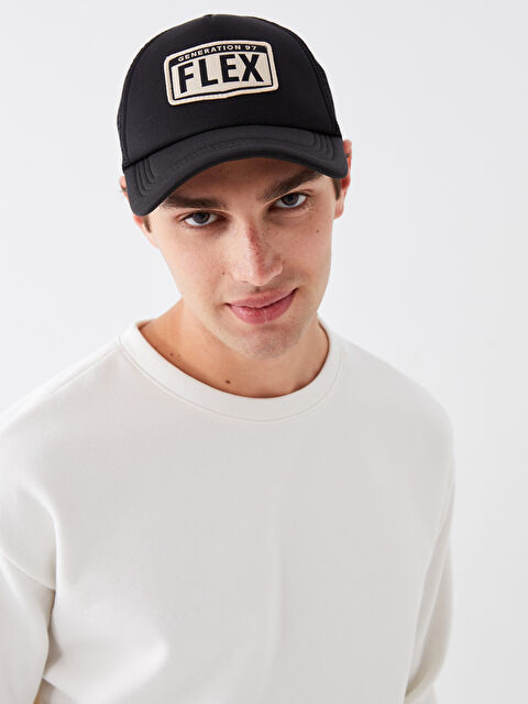 LCW ACCESSORIES Nakışlı Erkek Kep Şapka - S45839Z8-CVL