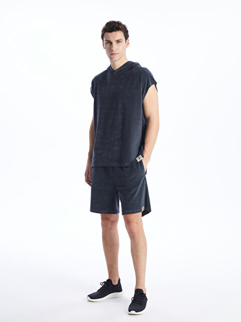 XSIDE ACTIVE Standard Fit Men's Terry Cloth Shorts - S45878Z8-LZF