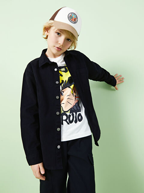 LCW Kids Rahat Kalıp Erkek Çocuk Gömlek - S45982Z4-RQL