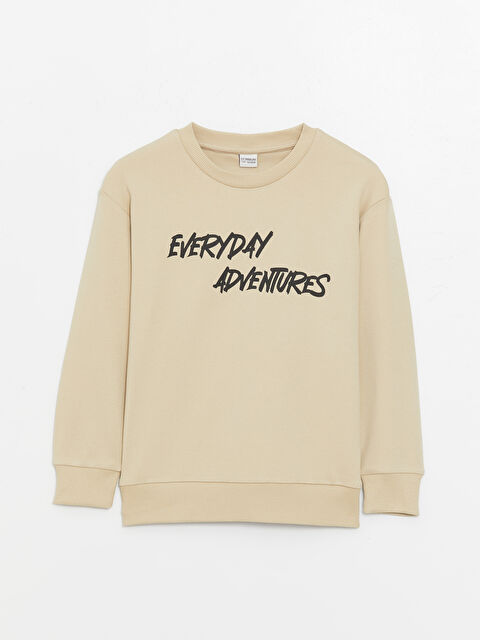 LCW Kids Relaxed Fit Crew Neck Boys' T-Shirt - S46265Z4-FJC