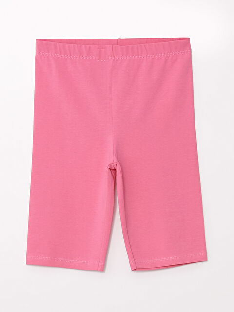 LCW Kids Beli Lastikli Basic Kız Çocuk Tayt - S46318Z4-GEV