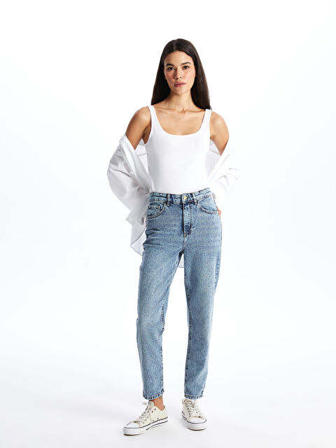 LCW Jeans Дънки Mom Fit за жени - S46367Z8-507